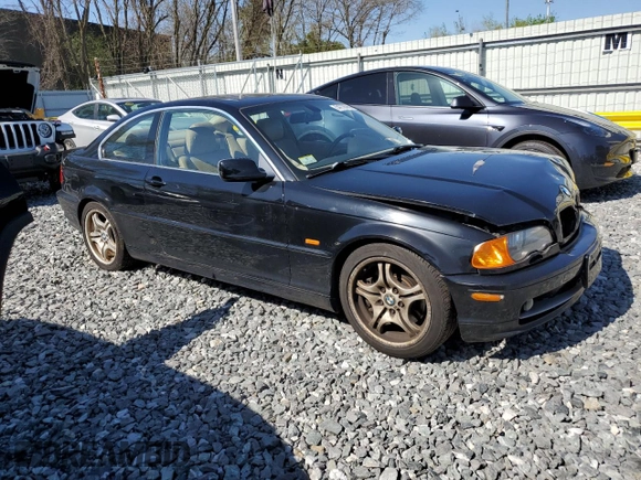 2001 BMW 3 Series 330Ci with VIN WBABN53481JU35945, listed as a Copart auction lot 54778085 with 79,855 mi miles and Clean Title. Bid and sale history available at carsss.com. Image 4.