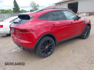 2018 Jaguar E-Pace SE z VIN SADFP2FX1J1Z16885, wystawiony jako IAAI lot #42293911 z przebiegiem 87 028 mil mil oraz . Historia ofert i sprzedaży dostępna na DreamBid. Obrazek 4.