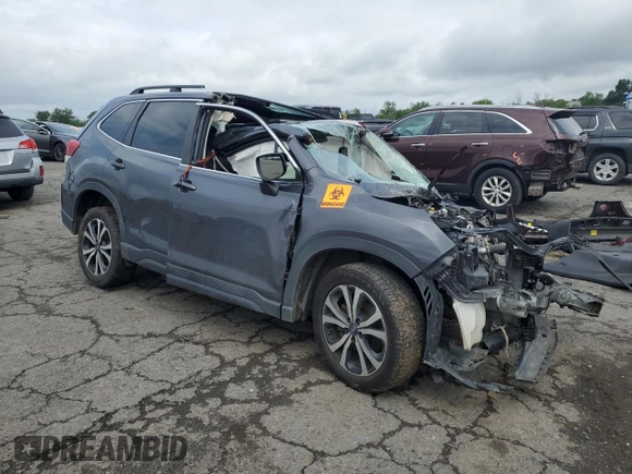 2020 Subaru Forester Limited with VIN JF2SKAUC6LH415361, listed as a Copart auction lot 58992395 with Not provided miles and Salvage title. Bid and sale history available at DreamBid. Image 4.