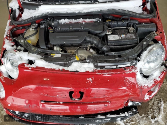 2018 FIAT 500 Pop with VIN 3C3CFFKH4JT525847, listed as a Copart auction lot 41341845 with 15,566 mi miles and Salvage Title. Bid and sale history available at carsss.com. Image 13.