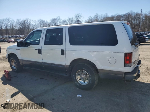 2005 Ford Excursion Special Serv с VIN 1FMNU40L35EB61749, выставлен на аукционе Copart как лот 50872235 с пробегом 144 977 миль миль и Списание • Salvage title. История ставок и продаж доступна на DreamBid. Изображение 2.