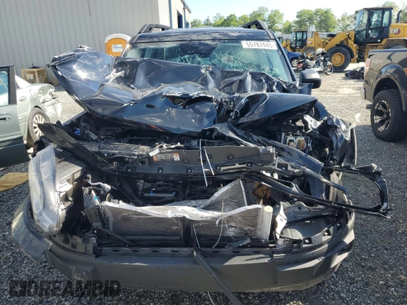 2024 Ford Bronco Sport Outer Banks with VIN 3FMCR9C62RRE92711, listed as a Copart auction lot 55787445 with Not provided miles and Salvage title. Bid and sale history available at DreamBid. Image 5.
