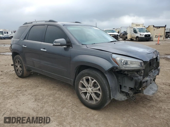 2013 GMC Acadia SLT with VIN 1GKKRRKD6DJ217950, listed as a Copart auction lot 50100785 with 139,592 mi miles and Salvage Title. Bid and sale history available at carsss.com. Image 4.
