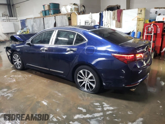2016 Acura TLX with VIN 19UUB1F33GA003273, listed as a Copart auction lot 45432345 with 67,490 mi miles and Salvage Title. Bid and sale history available at carsss.com. Image 2.