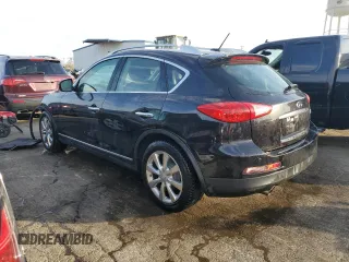 2012 Infiniti EX Journey with VIN JN1AJ0HR7CM452676, listed as a Copart auction lot 77677864 with 65,137 mi miles and Salvage Title. Bid and sale history available at DreamBid. Image 2.