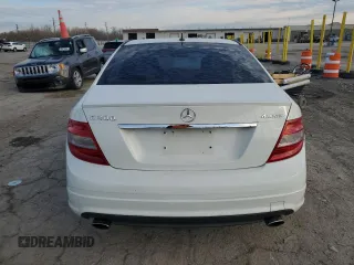 2011 Mercedes-Benz C 300 Sport with VIN WDDGF8BB1BR148401, listed as a Copart auction lot 50874965 with 147,216 mi miles and Salvage Title. Bid and sale history available at carsss.com. Image 6.