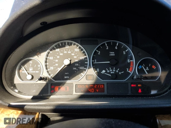 2002 BMW 3 Series 330xi with VIN WBAEW53412PG09026, listed as a Copart auction lot 89108295 with 106,516 mi miles and Salvage title. Bid and sale history available at DreamBid. Image 9.