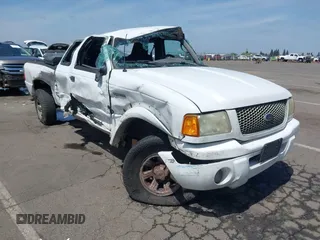 2005 Ford Ranger XL with VIN 1FTYR14U55PB06180, listed as a IAAI auction lot 42119760 with 1 mi miles. Bid and sale history available at carsss.com. Image 1.