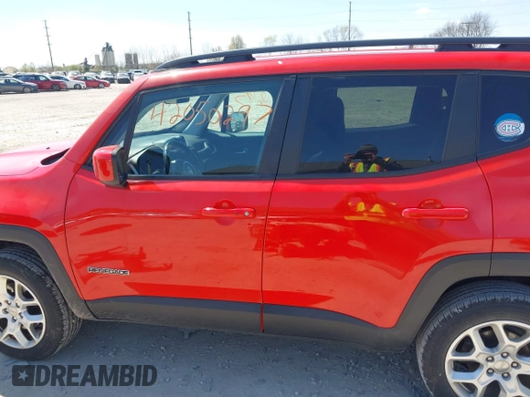 2018 Jeep Renegade Latitude with VIN ZACCJBBB7JPH12067, listed as a IAAI auction lot 42050297 with 103,916 mi miles and . Bid and sale history available at carsss.com. Image 15.