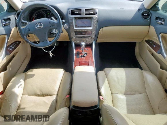 2008 Lexus IS 350 z VIN JTHBE262082015742, wystawiony jako Copart lot #50823565 z przebiegiem 162 462 mil mil oraz Czysty tytuł • Clean title. Historia ofert i sprzedaży dostępna na DreamBid. Obrazek 8.