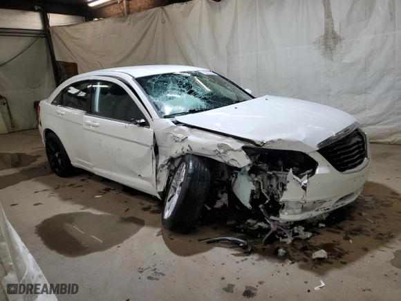 2011 Chrysler 200 S with VIN 1C3BC8FGXBN612865, listed as a Copart auction lot 46229335 with 106,651 mi miles and Salvage Title. Bid and sale history available at carsss.com. Image 4.