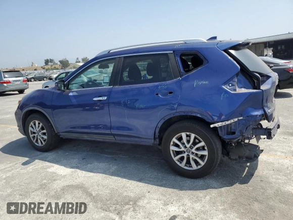 2020 Nissan Rogue SV with VIN KNMAT2MT6LP519478, listed as a Copart auction lot 58825495 with 42,042 mi miles and Salvage title. Bid and sale history available at DreamBid. Image 2.