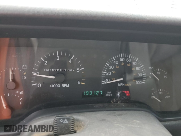 1997 Jeep Cherokee Country with VIN 1J4FJ78SXVL519546, listed as a Copart auction lot 73393874 with 193,127 mi miles and Salvage Title. Bid and sale history available at carsss.com. Image 9.