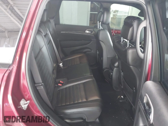 2020 Jeep Grand Cherokee Limited X with VIN 1C4RJFBT6LC185530, listed as a IAAI auction lot 42656641 with 44,664 mi miles and . Bid and sale history available at DreamBid. Image 8.