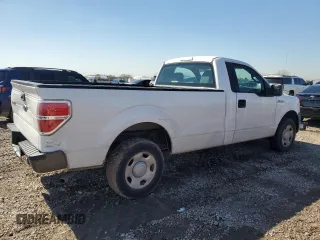 2009 Ford F-150 XL with VIN 1FTPF12V09KB57606, listed as a Copart auction lot 46650715 with 157,880 mi miles and Salvage Title. Bid and sale history available at carsss.com. Image 3.