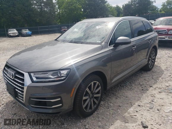 2017 Audi Q7 Premium with VIN WA1AAAF71HD041831, listed as a Copart auction lot 57890505 with 118,645 mi miles and Clean title. Bid and sale history available at DreamBid. Image 1.