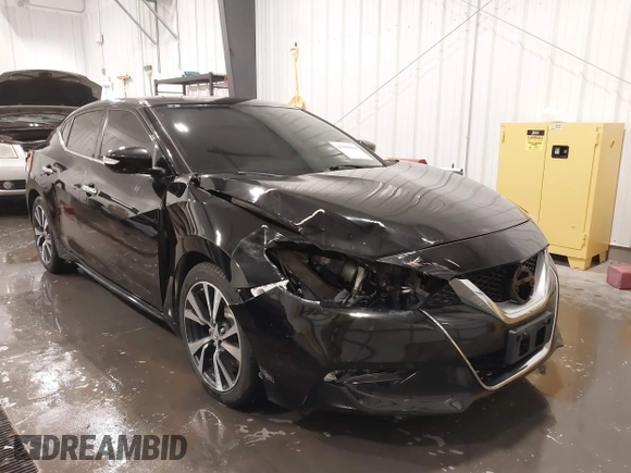 2016 Nissan Maxima SV with VIN 1N4AA6AP7GC437668, listed as a IAAI auction lot 41866666 with 118,582 mi miles and . Bid and sale history available at DreamBid. Image 6.