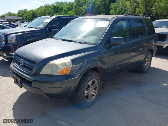 2004 Honda Pilot EX with VIN 2HKYF18564H505136, listed as a IAAI auction lot 42101753 with 236,696 mi miles. Bid and sale history available at carsss.com. Image 2.