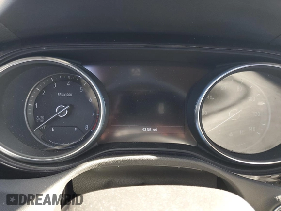 2022 Buick Encore GX Essence with VIN KL4MMFSL9NB084454, listed as a Copart auction lot 55163775 with 4,335 mi miles and Salvage title. Bid and sale history available at DreamBid. Image 9.