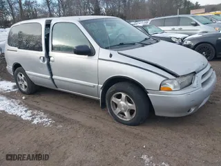 2001 Nissan Quest GXE with VIN 4N2ZN15T21D814546, listed as a IAAI auction lot 41403906 with 999,999 mi miles. Bid and sale history available at carsss.com. Image 1.