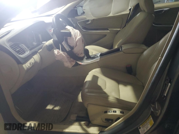 2016 Volvo S60 T5 Premier with VIN YV1612TK1G2410976, listed as a Copart auction lot 44212435 with 0 mi miles and Salvage Title. Bid and sale history available at carsss.com. Image 7.