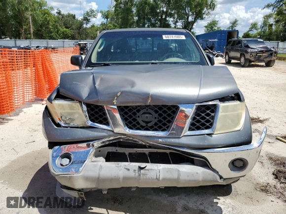 2006 Nissan Frontier SE with VIN 1N6AD06U16C406926, listed as a Copart auction lot 60741665 with 132,387 mi miles and Salvage title. Bid and sale history available at DreamBid. Image 5.