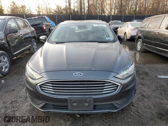 2019 Ford Fusion Hybrid SE with VIN 3FA6P0LU7KR243690, listed as a Copart auction lot 71983342 with 52,562 mi miles. Bid and sale history available at carsss.com. Image 5.