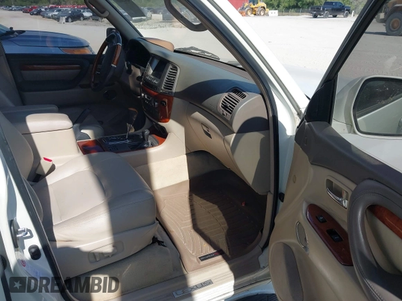 2003 Lexus LX 470 with VIN JTJHT00WX33523623, listed as a IAAI auction lot 42028889 with 317,700 mi miles and . Bid and sale history available at DreamBid. Image 5.