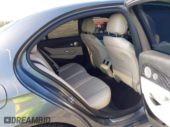 2017 Mercedes-Benz E with VIN WDDZF4JB4HA120585, listed as a IAAI auction lot 41912121 with 107,649 mi miles. Bid and sale history available at carsss.com. Image 8.