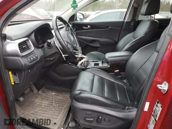 2017 Kia Sorento EX with VIN 5XYPHDA52HG222652, listed as a Copart auction lot 50910155 with 188,703 mi miles and Clean Title. Bid and sale history available at DreamBid. Image 7.