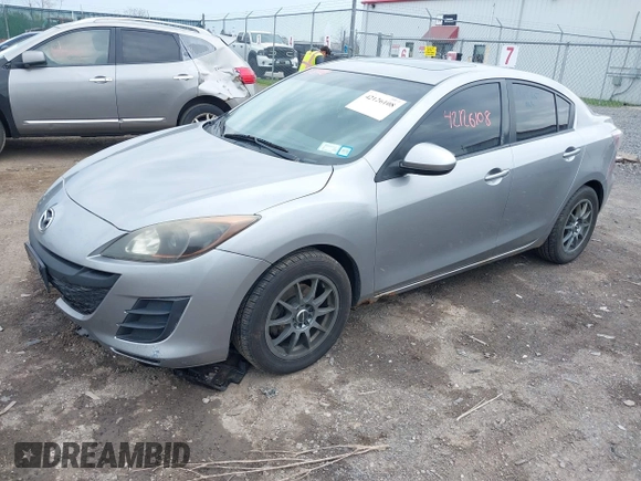 2010 Mazda 3 i Sport with VIN JM1BL1SG4A1348864, listed as a IAAI auction lot 42126108 with 166,531 mi miles and . Bid and sale history available at carsss.com. Image 2.