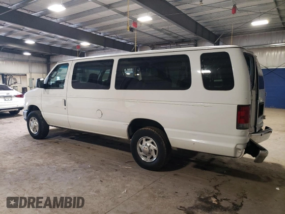 2013 Ford Econoline Passenger XL with VIN 1FBSS3BL9DDA33707, listed as a Copart auction lot 62903564 with 106,976 mi miles and Salvage Title. Bid and sale history available at DreamBid. Image 2.