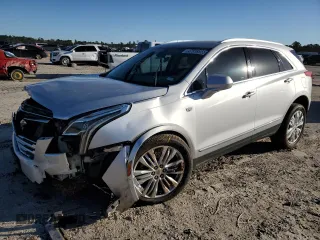 2017 Cadillac XT5 Premium Luxury FWD with VIN 1GYKNCRS2HZ226414, listed as a Copart auction lot 47858955 with 168,442 mi miles and Salvage Title. Bid and sale history available at DreamBid. Image 1.