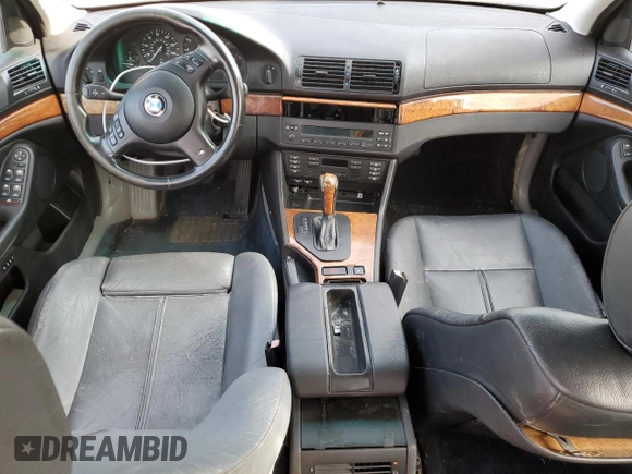 2002 BMW 5 Series 530iA with VIN WBADT63482CH93799, listed as a Copart auction lot 52246255 with 0 mi miles and Clean Title. Bid and sale history available at carsss.com. Image 9.