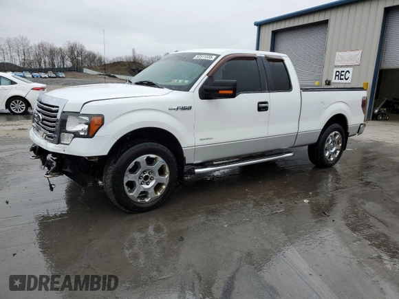 2012 Ford F-150 XL with VIN 1FTFX1ET9CFB37731, listed as a Copart auction lot 52511335 with 86,361 mi miles and Salvage Title. Bid and sale history available at carsss.com. Image 1.