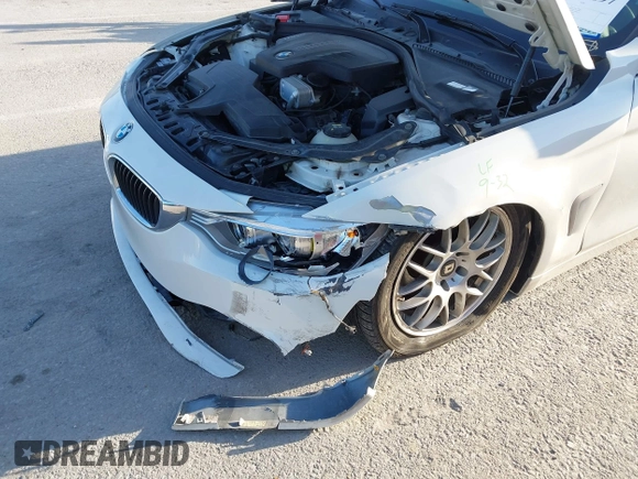 2015 BMW 4 Series 428i xDrive with VIN WBA3T1C51FP821140, listed as a IAAI auction lot 41802697 with 95,232 mi miles and . Bid and sale history available at carsss.com. Image 6.