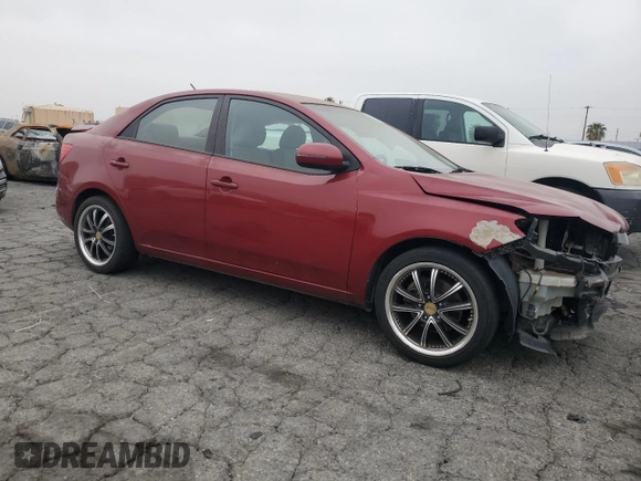 2011 Kia Forte EX with VIN KNAFU4A26B5378039, listed as a Copart auction lot 54790465 with 181,104 mi miles and Salvage Title. Bid and sale history available at carsss.com. Image 4.