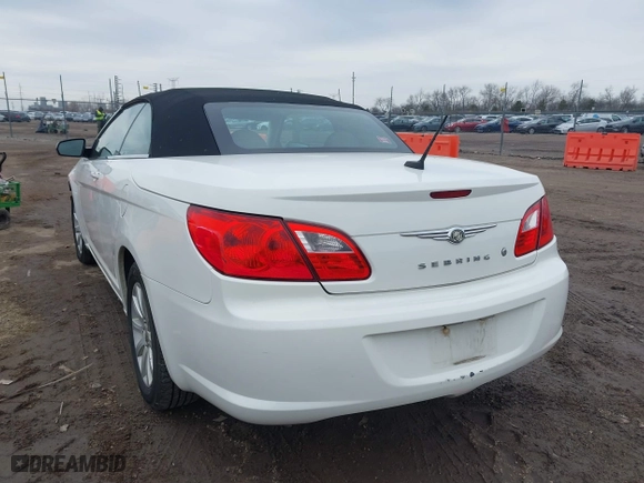 2010 Chrysler Sebring LX with VIN 1C3BC4EB1AN204767, listed as a IAAI auction lot 41708078 with 156,995 mi miles. Bid and sale history available at carsss.com. Image 3.