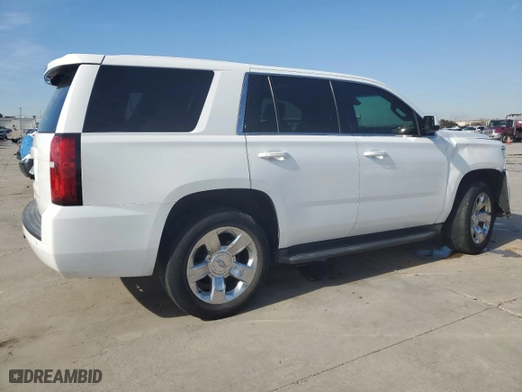 2016 Chevrolet Tahoe Commercial with VIN 1GNLCDEC9GR252678, listed as a Copart auction lot 87942765 with 163,560 mi miles and Salvage Title. Bid and sale history available at carsss.com. Image 3.