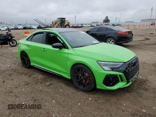 2024 Audi RS 3 z VIN WUAG4DGY4RA911500, wystawiony jako Copart lot #79193154 z przebiegiem Nie podano mil oraz Szkody całkowita. Historia ofert i sprzedaży dostępna na DreamBid. Obrazek 4.