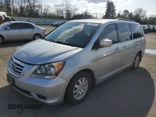 2010 Honda Odyssey EX-L with VIN 5FNRL3H76AB012044, listed as a Copart auction lot 52000255 with 183,953 mi miles and Clean Title. Bid and sale history available at carsss.com. Image 1.