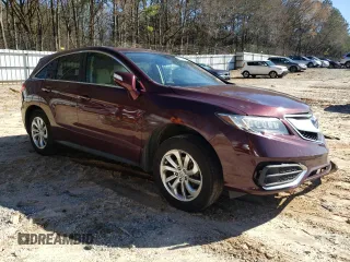 2017 Acura RDX w/Technology Pkg with VIN 5J8TB3H57HL021349, listed as a Copart auction lot 45471785 with 95,708 mi miles and Salvage Title. Bid and sale history available at carsss.com. Image 4.