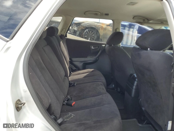 2006 Nissan Murano SE with VIN JN8AZ08W26W509780, listed as a Copart auction lot 68576614 with 195,629 mi miles and Salvage Title. Bid and sale history available at carsss.com. Image 10.