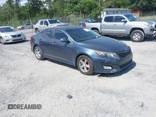 2015 Kia Optima LX with VIN 5XXGM4A74FG427839, listed as a IAAI auction lot 42613093 with 171,084 mi miles and . Bid and sale history available at DreamBid. Image 1.