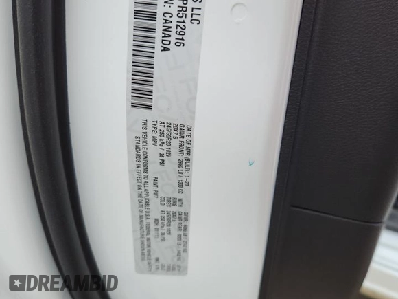 2023 Chrysler Pacifica Touring L z VIN 2C4RC1BG3PR512916, wystawiony jako Copart lot #61049575 z przebiegiem 38 642 mil mil oraz Szkoda całkowita • Salvage title. Historia ofert i sprzedaży dostępna na DreamBid. Obrazek 12.