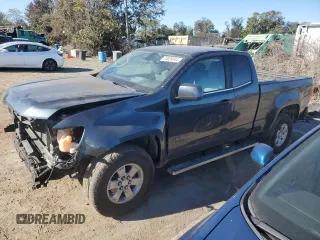 2019 Chevrolet Colorado 2WD Work Truck with VIN 1GCHSBEN9K1359194, listed as a Copart auction lot 75899044 with 43,414 mi miles and Salvage Title. Bid and sale history available at carsss.com. Image 1.