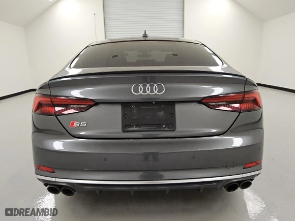 2018 Audi S5 Sportback Prestige with VIN WAUC4CF50JA043011, listed as a Copart auction lot 45923335 with NaN miles and Clean Title. Bid and sale history available at carsss.com. Image 6.