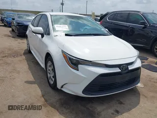 2024 Toyota Corolla LE with VIN 5YFB4MDE8RP128628, listed as a IAAI auction lot 42083196 with 37,634 mi miles and . Bid and sale history available at DreamBid. Image 1.