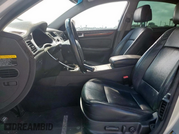 2013 Hyundai Genesis 3.8L with VIN KMHGC4DD4DU243086, listed as a Copart auction lot 60166675 with 95,471 mi miles and Salvage title. Bid and sale history available at DreamBid. Image 7.