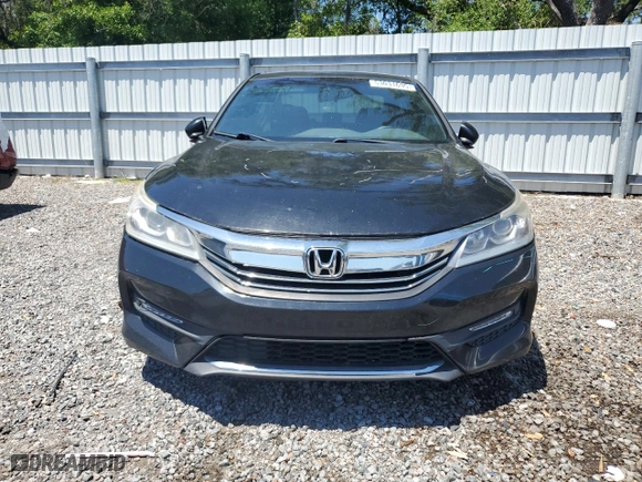 2017 Honda Accord Sedan Sport with VIN 1HGCR2F55HA278594, listed as a Copart auction lot 53031695 with 141,022 mi miles and Salvage Title. Bid and sale history available at carsss.com. Image 5.